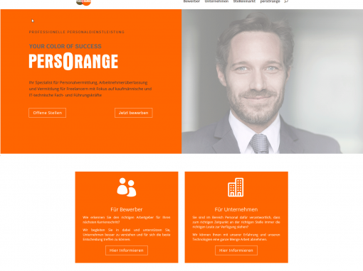 persOrange GmbH –  WordPress